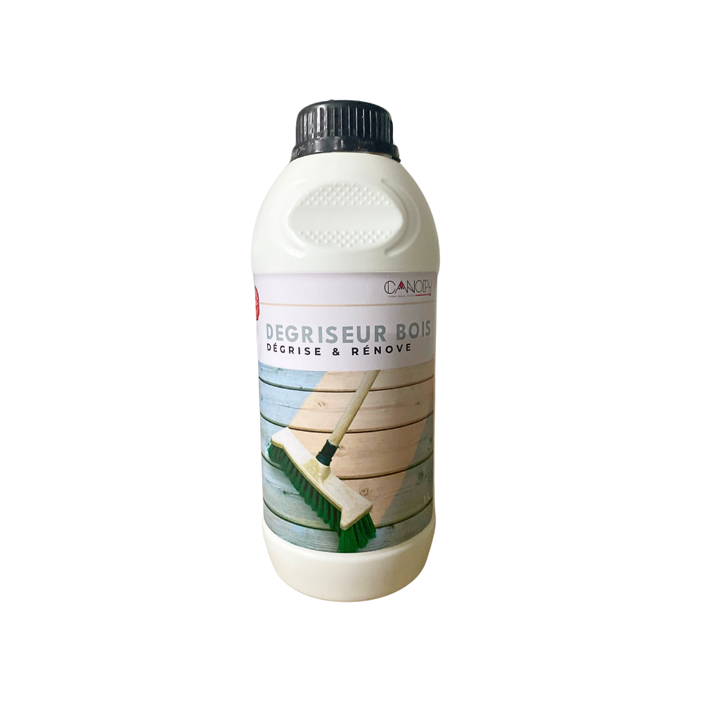 Gel Dégreiseur Bois Canopy, pour restaurer et dégriser le bois extérieur.