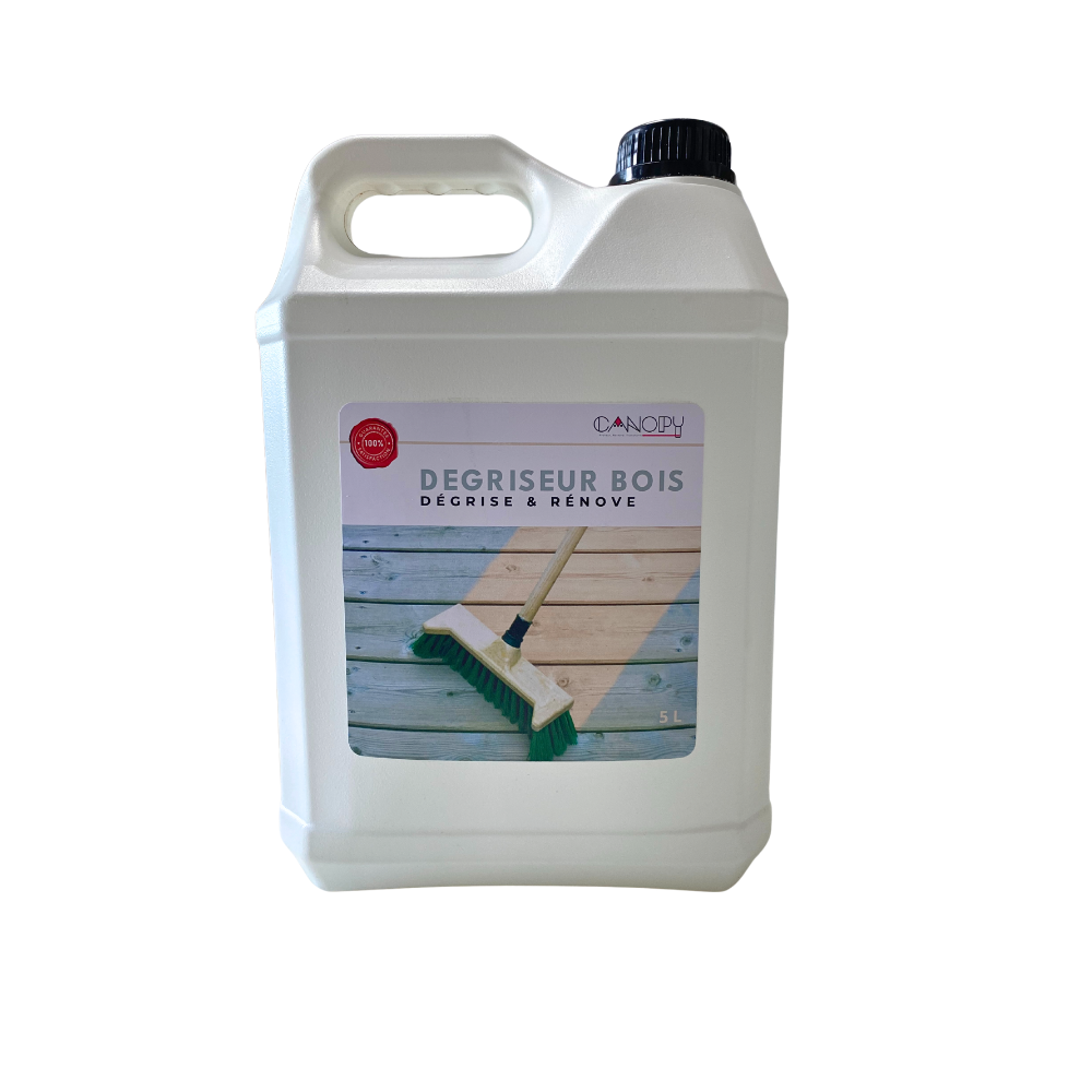 Gel dégriseur bois Canopy – Restaurez et ravivez vos surfaces en bois extérieur