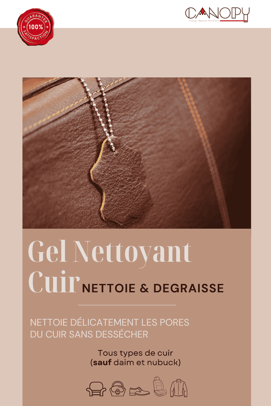 Gel Nettoyant Cuir