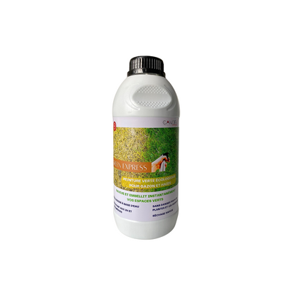Peinture verte non toxique pour gazon et haies – Green Express Canopy 1L