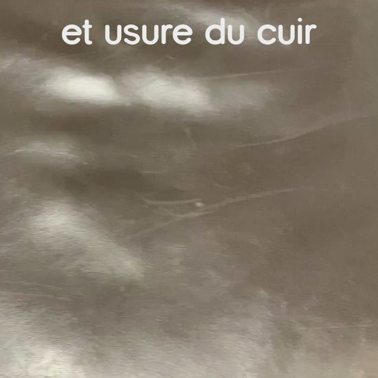 application cire cuir