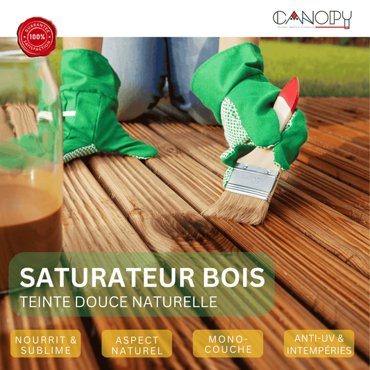 Saturateur Bois – Finition Teinte Douce Naturelle